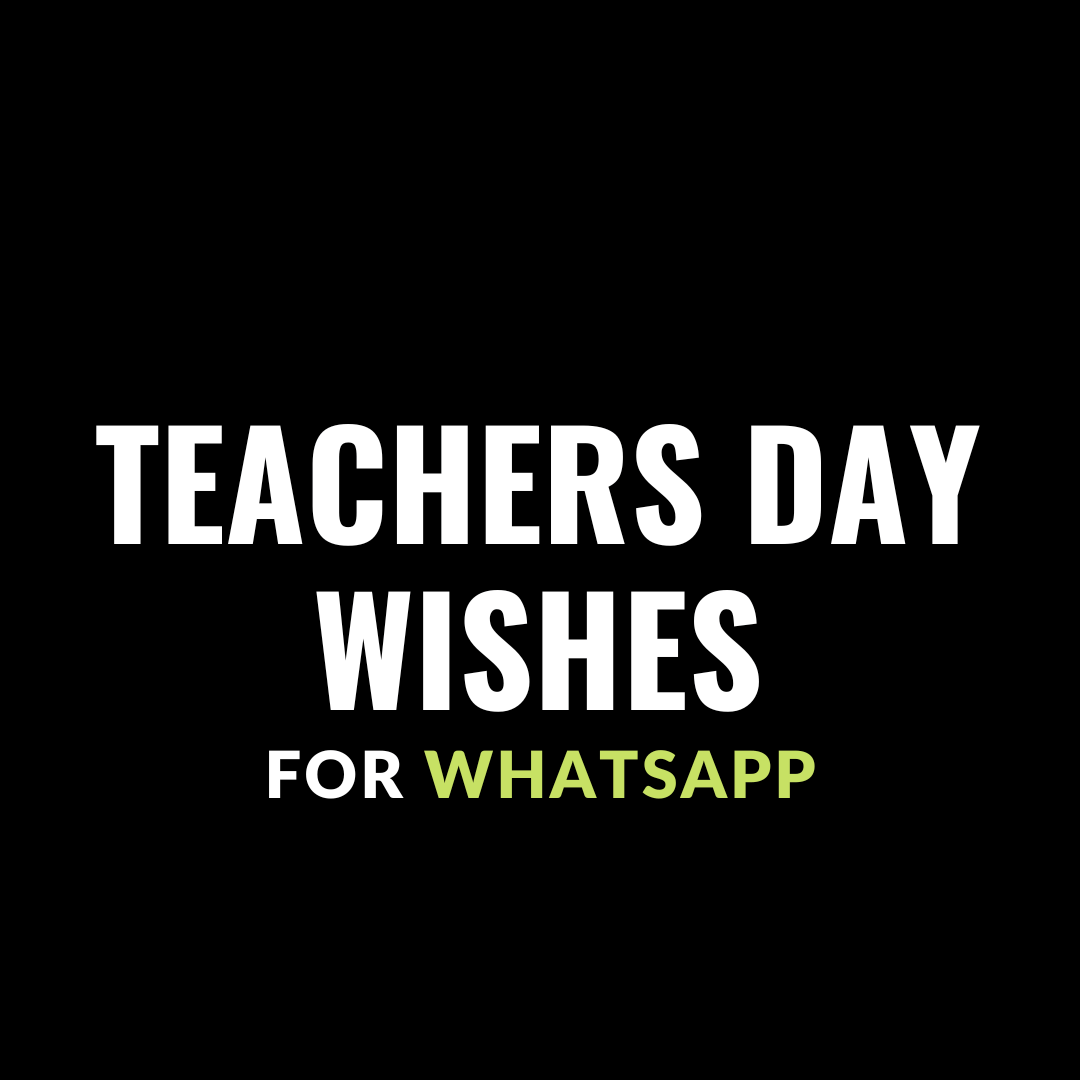 teachers day wishes